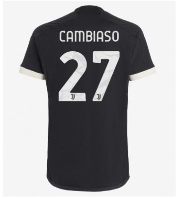 Juventus Andrea Cambiaso #27 Tredjetröja 2023-24 Kortärmad